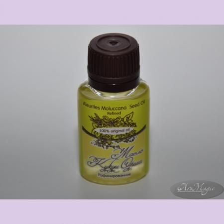 Масло КУКУИ ОРЕХА/ Aleurites Moluccana Seed Oil Refined / рафинированное/ 20 ml